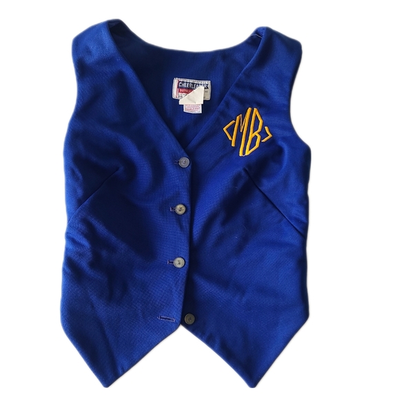 Cheerleader Supply Co Other Vintage Cheerleading Uniform Vest Mbhs